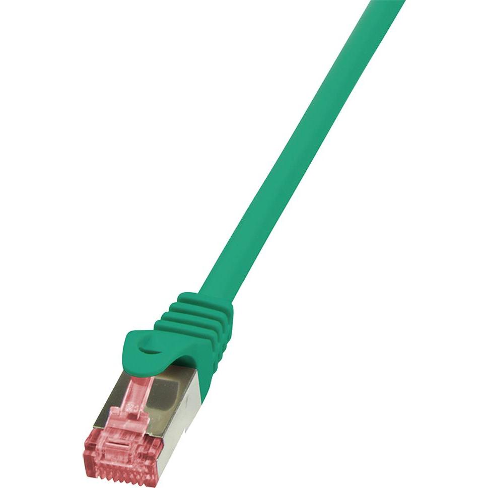 LogiLink Netzwerkkabel (S/FTP, CAT6, 0.25 m), Netzwerkkabel