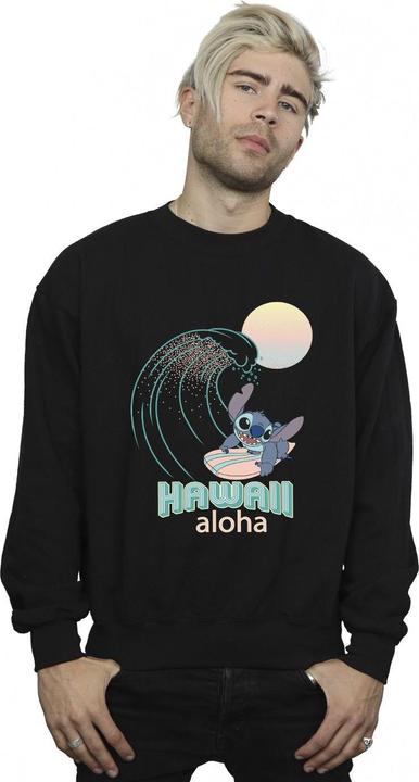 Actual product image Disney Mens Lilo And Stitch Hawaii Sweatshirt (XL)