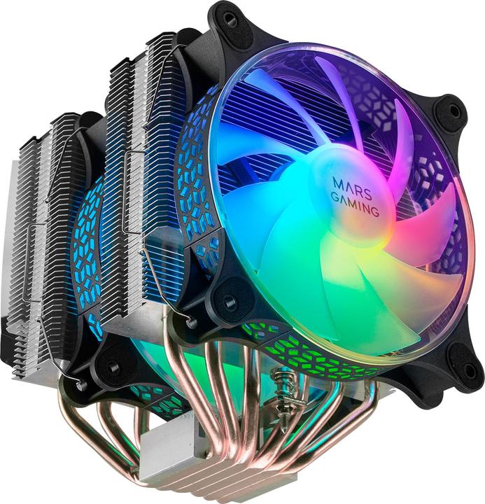 Actual product image Mars Gaming Ventilateur Pour Processeur Mcpu-Xt RGB (Noir) (145 mm)