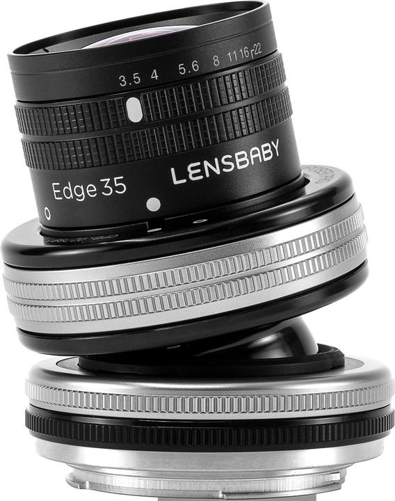 Lensbaby Composer Pro II incl. Edge 35 Optic Canon EF (Canon EF, Vollformat, APS-C / DX)