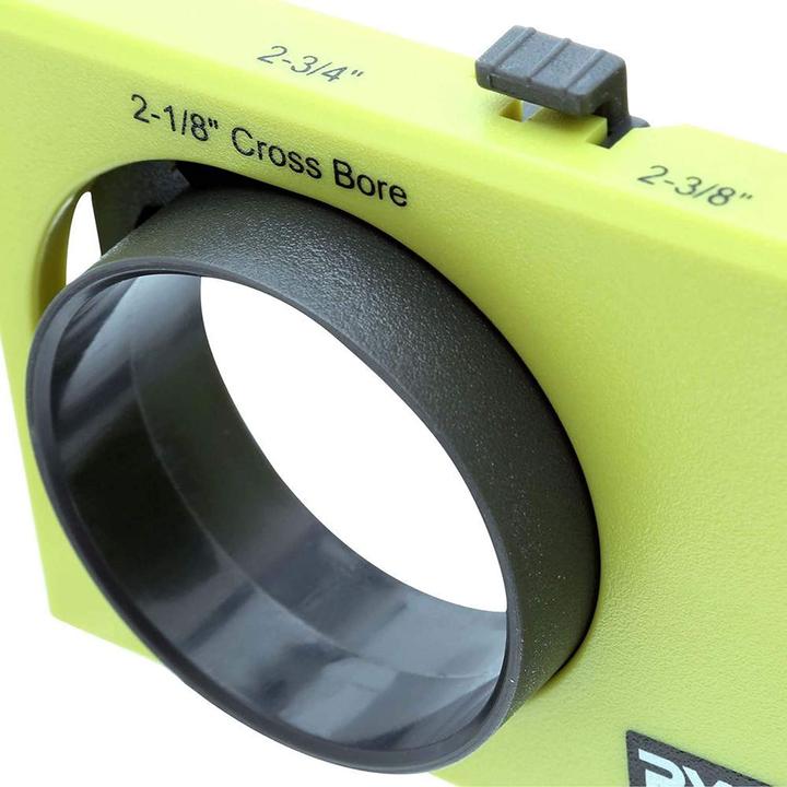 Actual product image Ryobi Wood and metal door deadbolt - installation kit