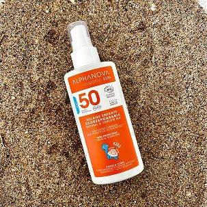 Actual product image Alphanova SUN Spray Kids bio SPF50 without nanoparticles (Sun spray, SPF 50, 157 g)