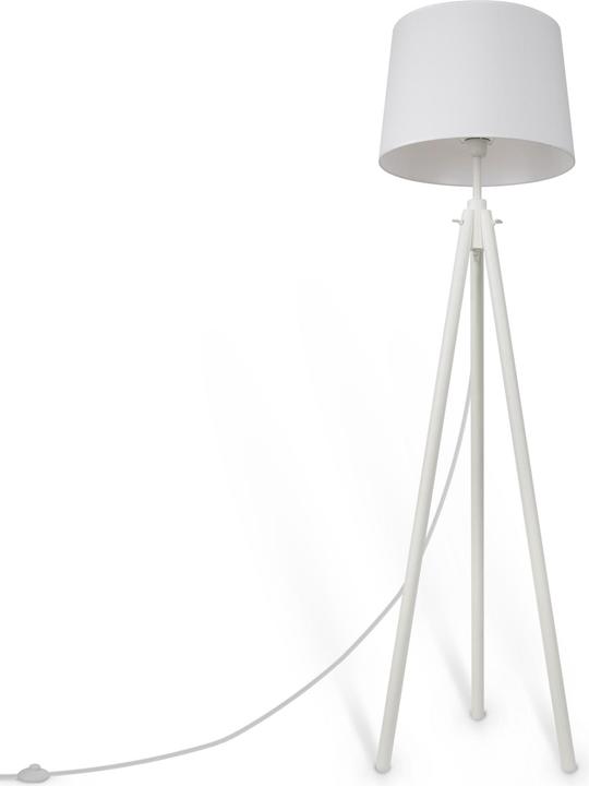 Maytoni Calvin Floor Lamp, Floor Lamp E27 White (E27)