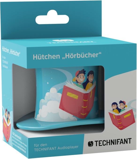 Productafbeelding TechniSat TECHNIFANT Hoed Audioboeken turkoois