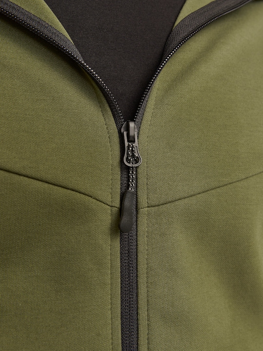 Actual product image Jack & Jones Single-coloured hooded sweatshirt Hooded sweatshirt with zip (S)