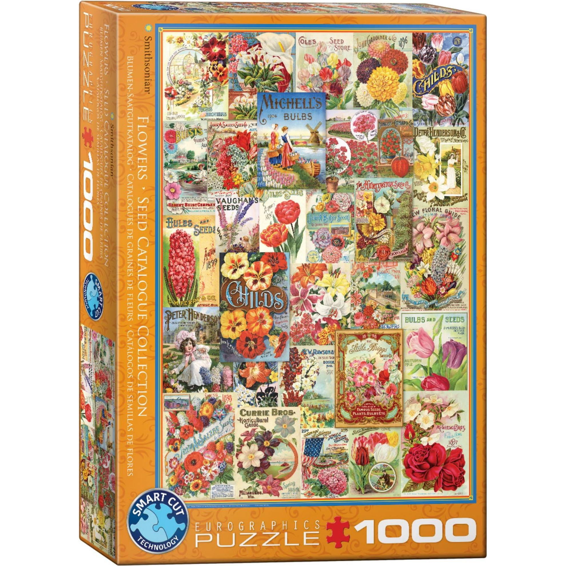 Eurographics Blumen Saatgutkataloge (1000 Teile)