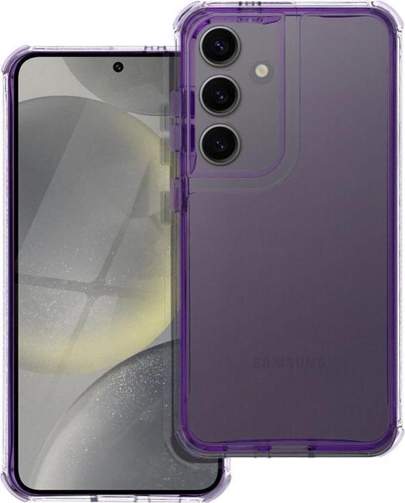 Actual product image OEM Back panel cover MATRIX CLEAR Case for SAMSUNG S25 Ultra light violet (Samsung Galaxy S25 Ultra)