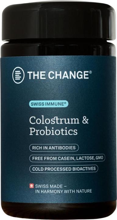 Actual product image BE THE CHANGE Colostrum & Probiotics (120 Piece, Capsules, 44 g)