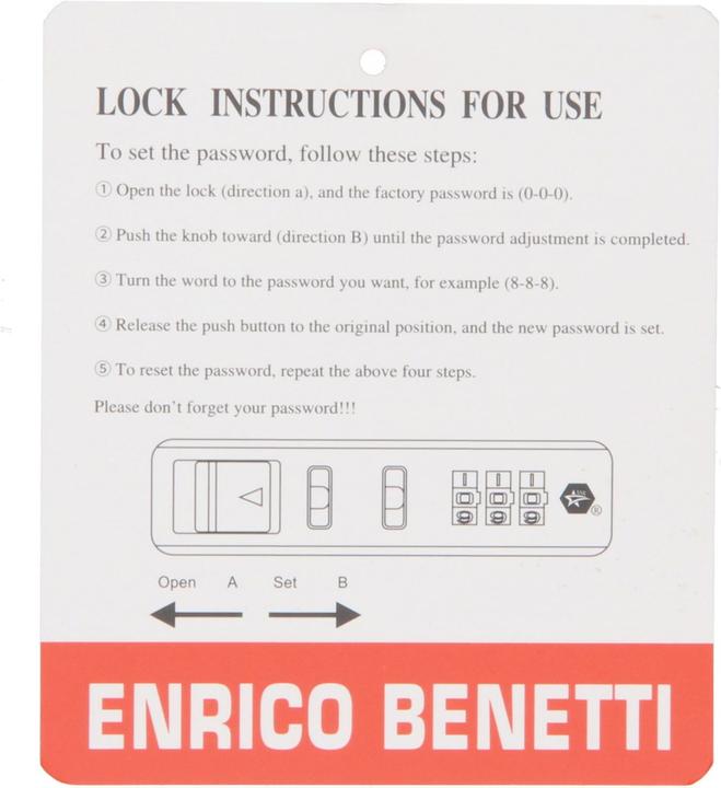 Image du produit Enrico Benetti Set de 3 trolleys Calgary (Bagage à main (jusqu'à 50l))