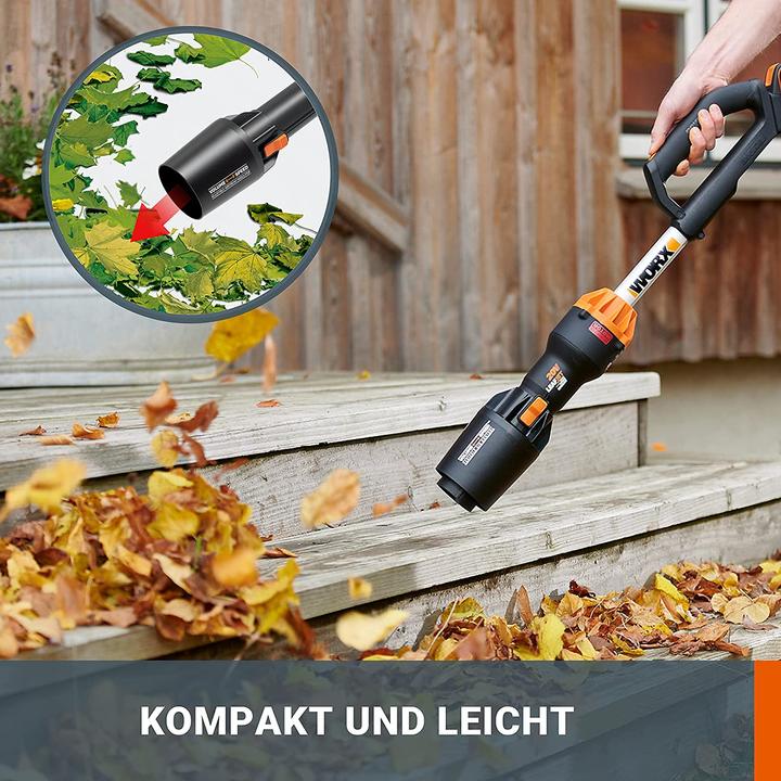 Produktbild Worx WG543E (Akkubetrieb, Laubbläser)