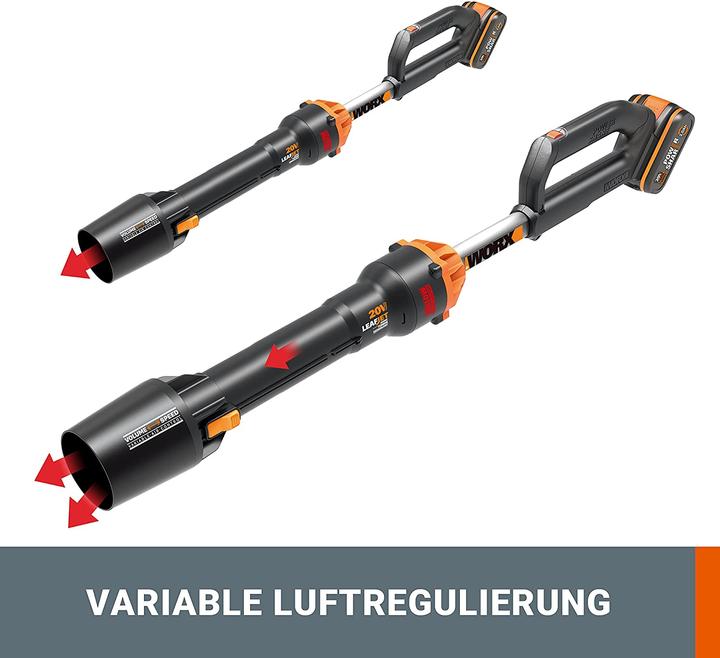 Produktbild Worx WG543E (Akkubetrieb, Laubbläser)