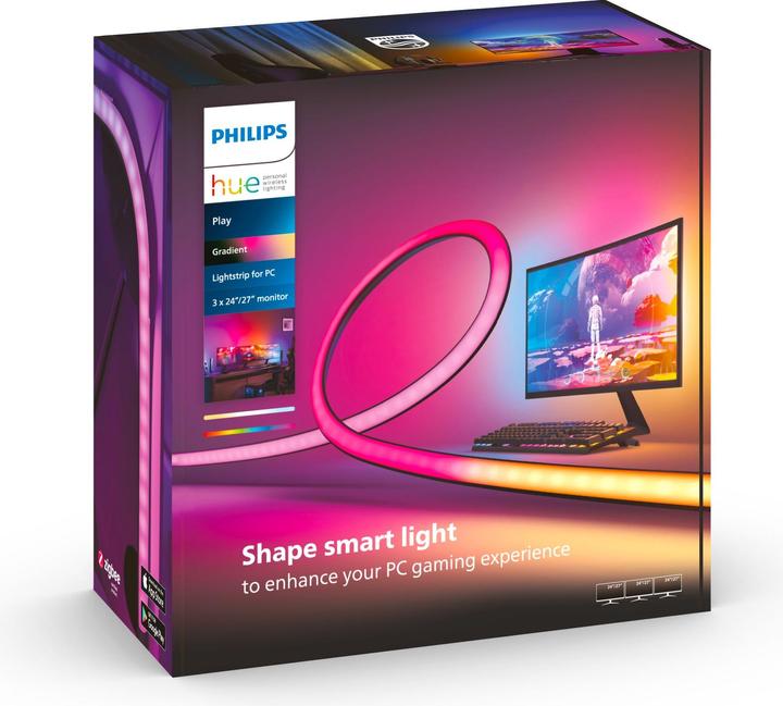 Immagine prodotto Philips Hue Play Gradient (Multicolore, 187.50 cm, Interno)