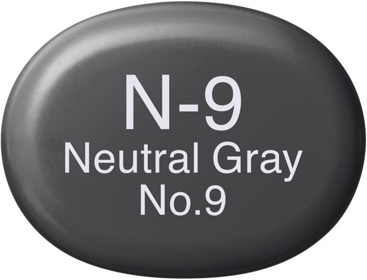 Actual product image Copic Sketch type N - 9 (N-9 - Neutral Grey No.9, 1 x)