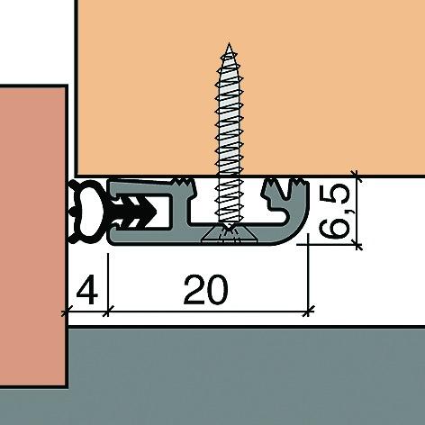 Image du produit Hebgo Profilés de maintien 124/126