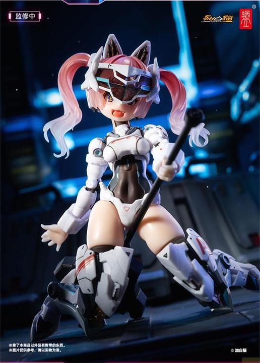 Actual product image Snail Shell Original Character Action Figure Kit 1/12 EveD Series AMBRA-02 (Strike Cat) Ambra 13 cm