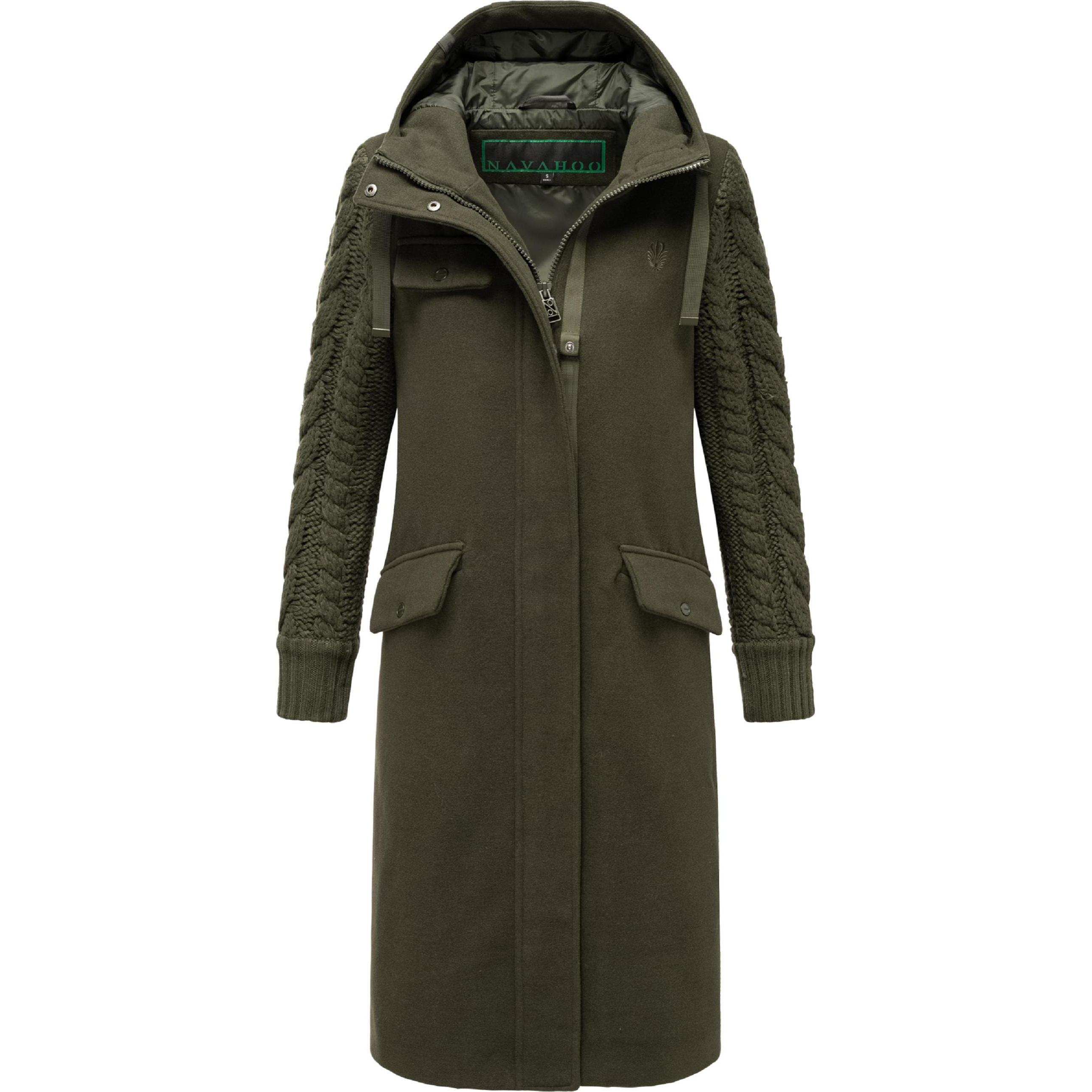 Navahoo, Damen, Jacke, Knit Babe 14 (XXL), Grün, XXL