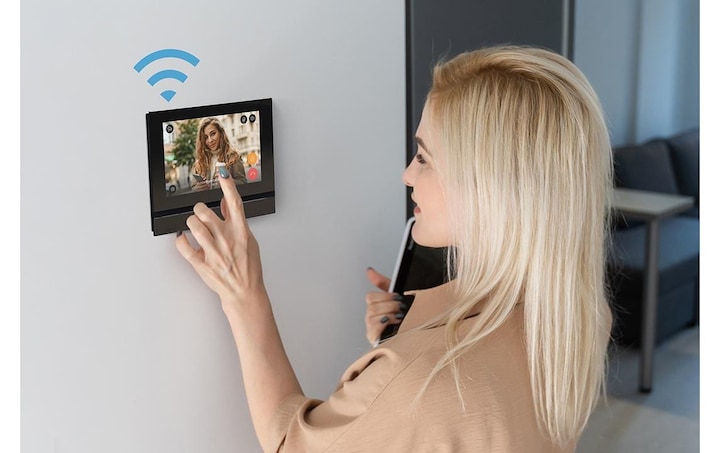 Image du produit 2N Station intérieure Indoor View avec WLAN, noir (WiFi)