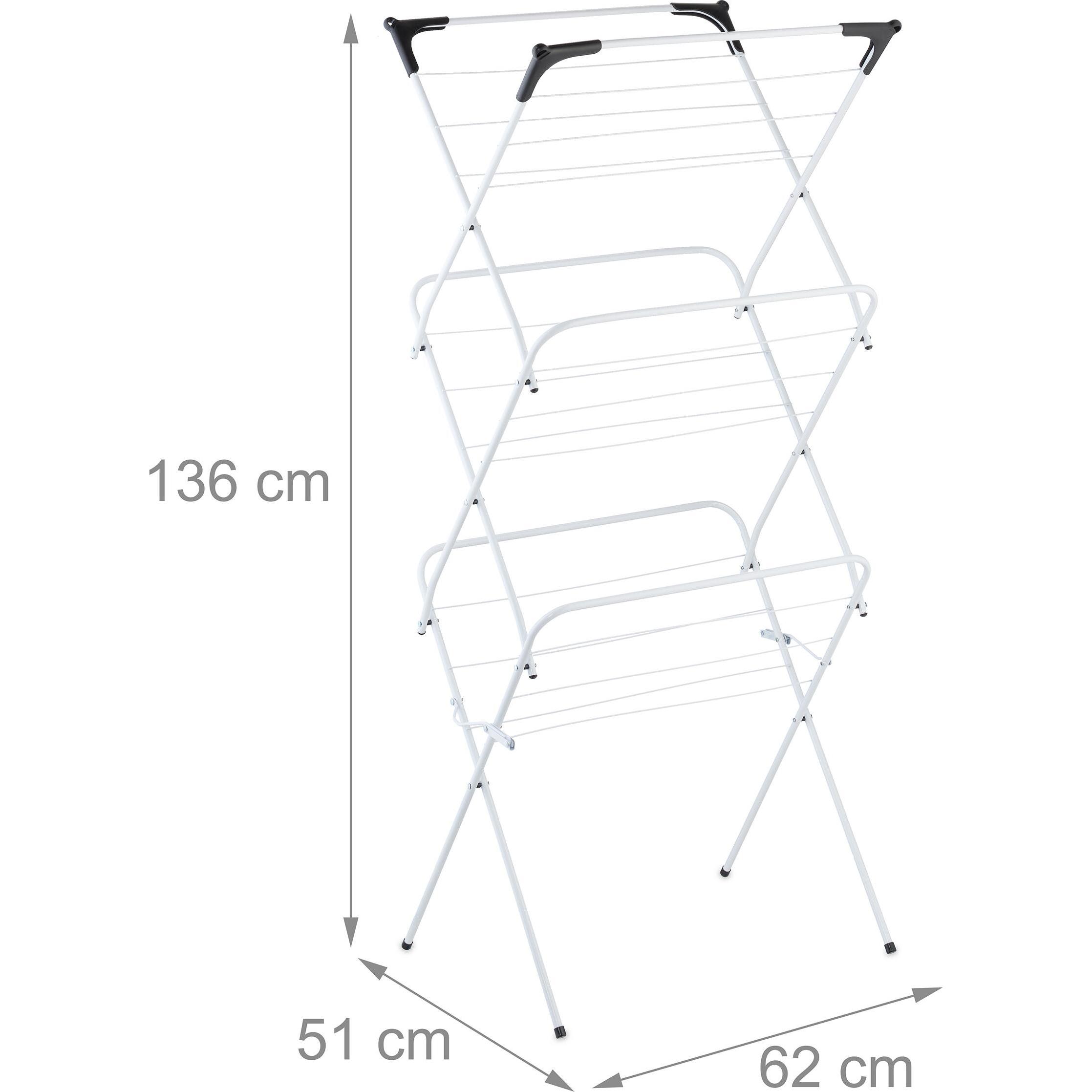 Thumbnail - Relaxdays Wäscheständer, Wäscheständer, Weiss