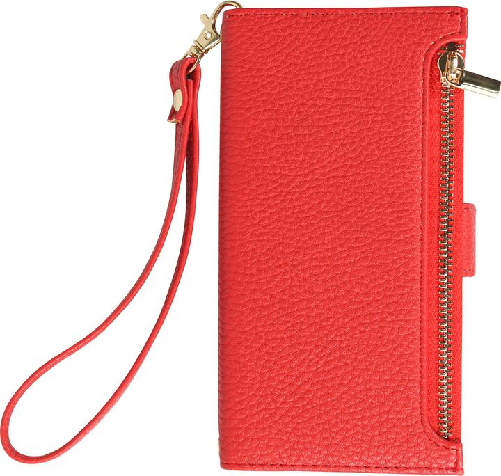 Actual product image PhoneLook Flip wallet cover made from vegan leather with wallet case and magnetic fastener (Apple iPhone 15 Pro Max)