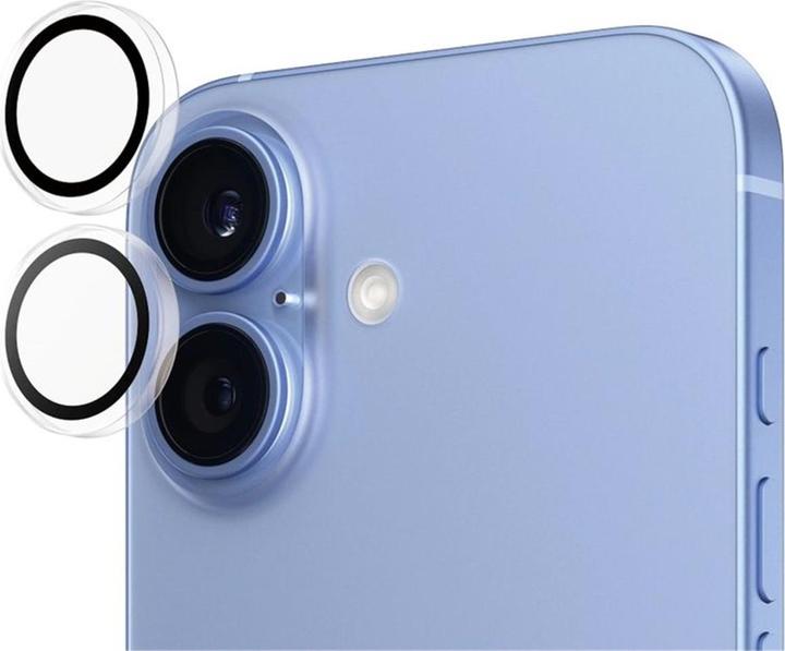 PanzerGlass Hoops Transparent Lens Protector iPhone '24 6.1"/ 6.7" (1 Piece, Apple iPhone 16 Plus, Apple iPhone 16)