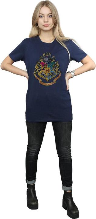 Immagine prodotto Maglietta boyfriend in cotone delle case di Hogwarts (L)