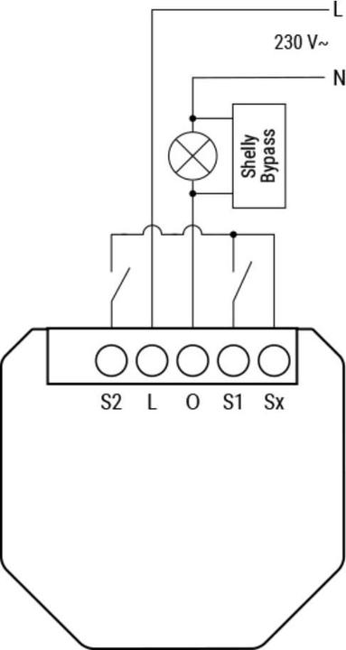 Produktbild Shelly 1L Gen3 (Schaltaktor)