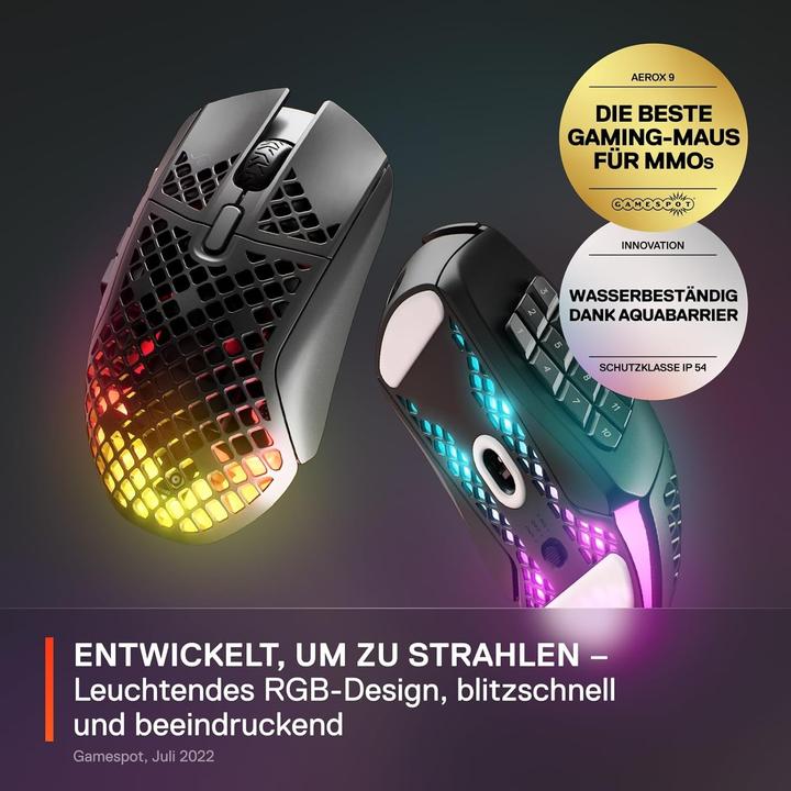 Immagine prodotto SteelSeries Aerox 9 (Senza fili)