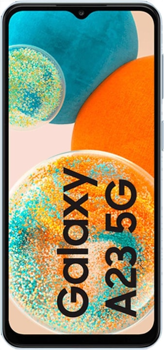 Actual product image Samsung Galaxy A23 5G (128 GB, Light blue, 6.60", Dual SIM, 50 Mpx, 5G)