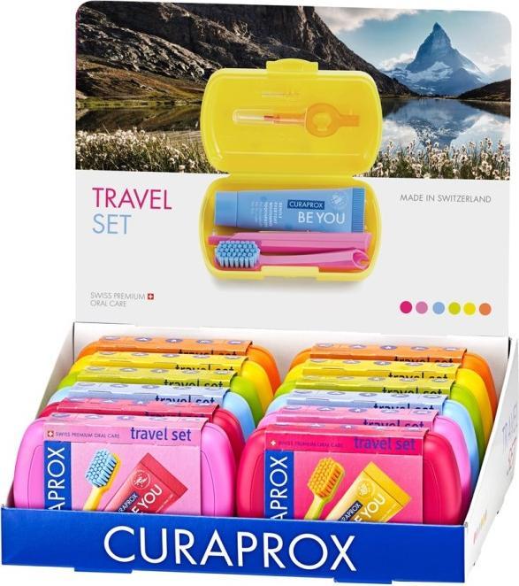 Produktbild Curaprox Travel Set Display 12 Box (1x)