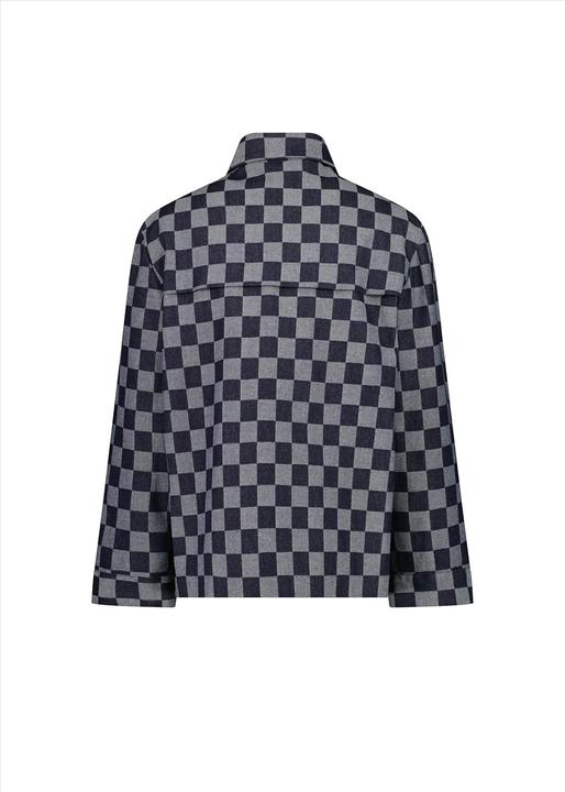 Actual product image Gunther De Bel Air Checked Denim Jacket (M, S)