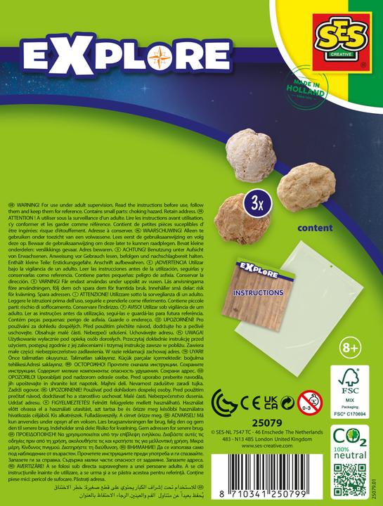 Produktbild Ses Explore Breaking Geodes Open