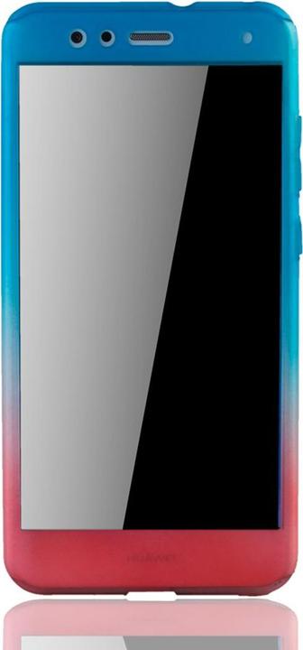 Actual product image König Design Case Mobile Protection for Huawei P10 Lite Full Case Cover Screen Protector Bumper Red (Huawei P10 Lite)