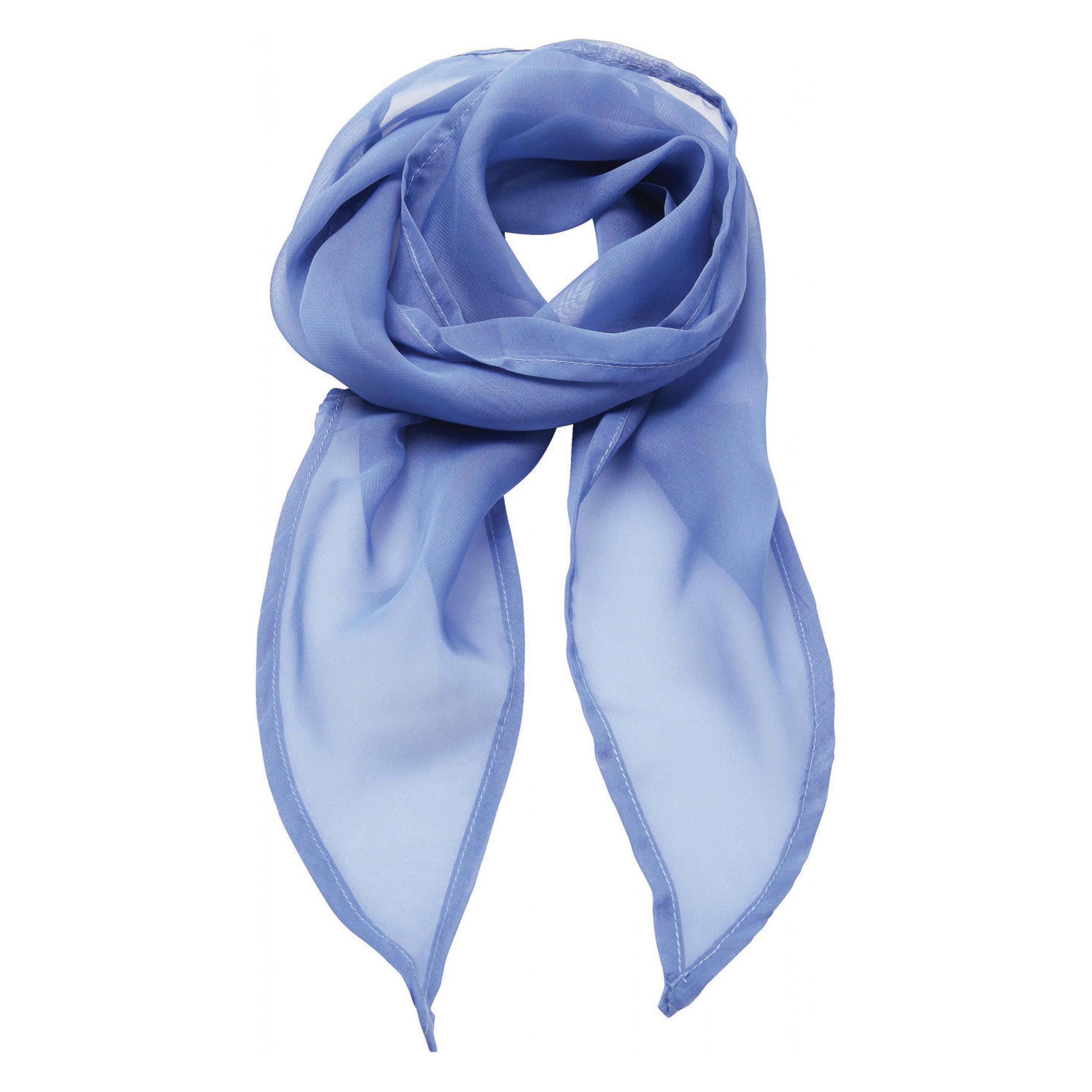 Premier, Damen, Schal, Musselintuch Frau, Blau