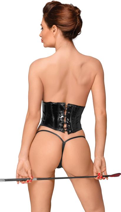Produktbild Noir Handmade PVC underbust corset (XXL)