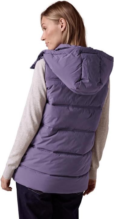 Productafbeelding Cecil Gewatteertes Damen-Vest mit abnehmbarer Kapuze, seitlichen Taschen und Reissverschluss (XL)