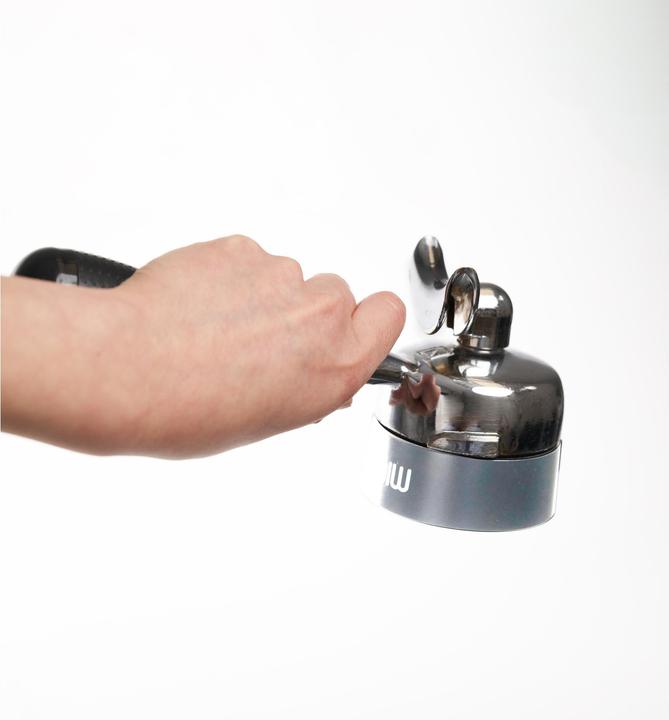 Actual product image Eureka Mignon powder funnel Chrome-plated aluminium