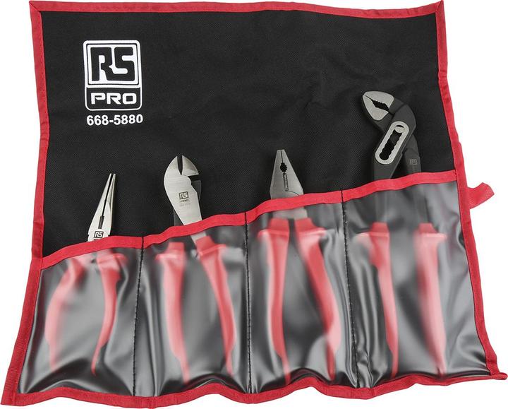 Produktbild RS PRO Zangenset 4-teilig (285 mm)