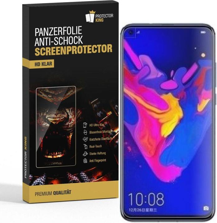 Actual product image Protectorking 3x Panzerfolie Anti-Shock HD Klar (3 Piece, Huawei Nova 4)