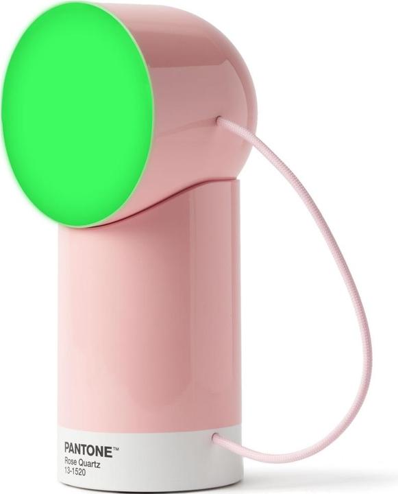 Actual product image Lexon LED Lamp Orbe X Pantone light pink