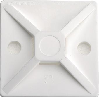 Produktbild HellermannTyton Befestigungssockel (Befestigungsschlaufen, 19 mm, 100 Stk.)