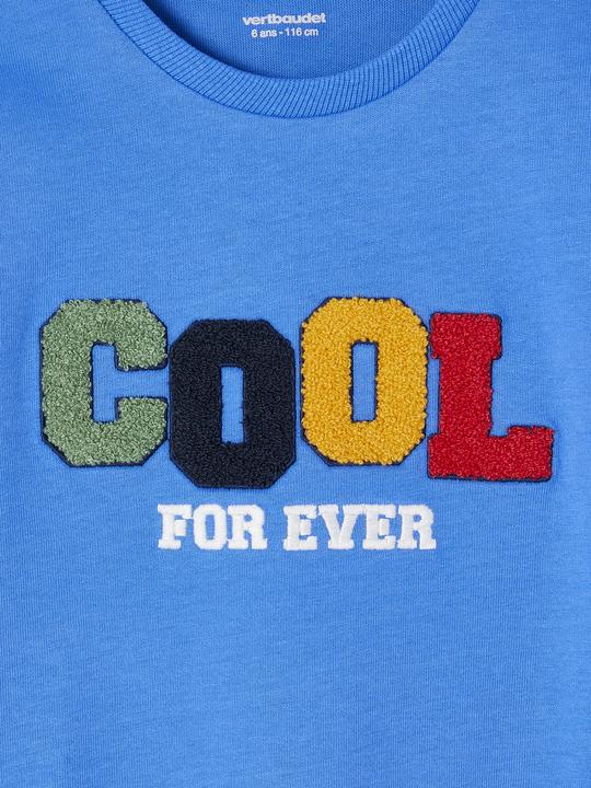 Actual product image Vertbaudet Jungen Shirt mit Message-Applikation (158, 164)
