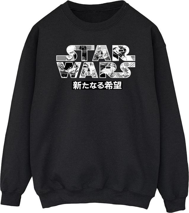 Produktbild Star Wars Japanese Logo Sweatshirt (XL)