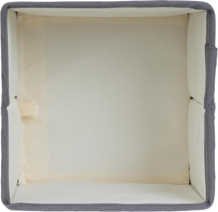 Actual product image Cocon Aufbewahrungsbox S Grau, 2 Stück, Materialtyp: Textil (14.50 cm, 2x)