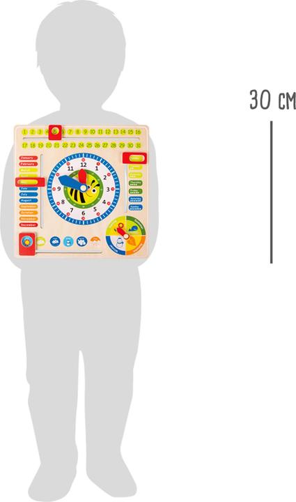 Immagine prodotto small foot Tavolo di apprendimento Data, orari e stagioni (Inglese)