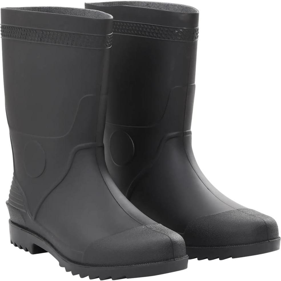 VidaXL, Herren, Gummistiefel, Gummistiefel, Schwarz, (44)