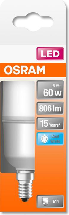 Actual product image Osram Star Stick (E14, 60 W, 806 lm, 1 x, F)