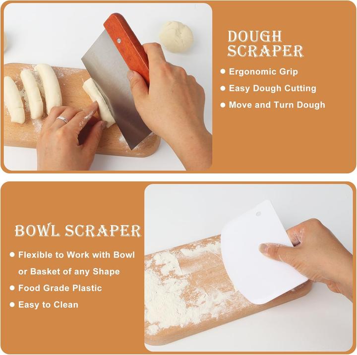 Actual product image Bucomtu Gärkorb Brotback-Set