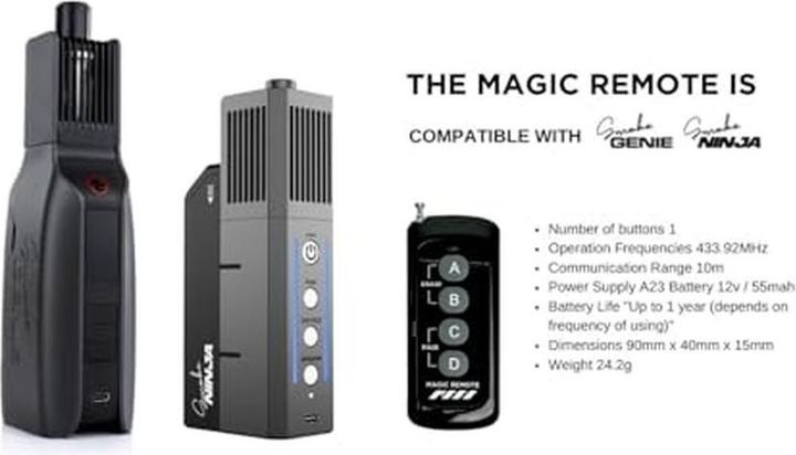 Produktbild PMI Gear Smoke Ninja Magic Remote (Universal Fernbedienung, Infrarot)