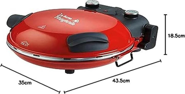 Immagine prodotto DCG Eltronic MB2300 macchina e forno per pizza 1 pizza(e) 1200 W Rosso