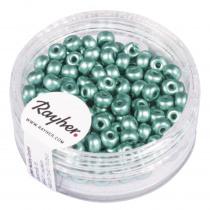 Produktbild Rayher Rocailles, 4mm ø, mintgrün, 150 Stück